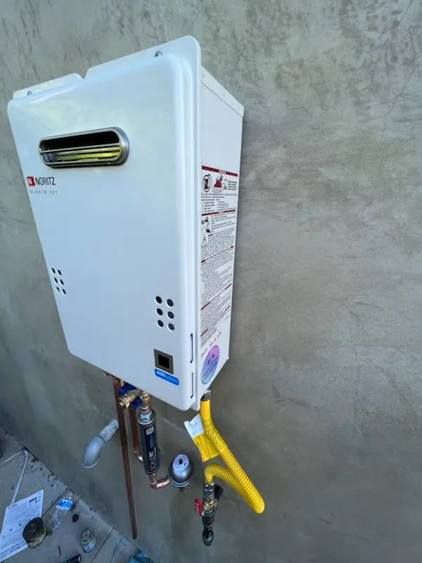 Tankless water heater installation for Muscle Shoals homes